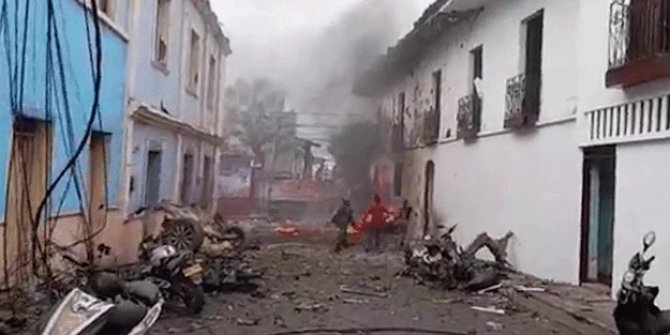 Kolombiya'da bombalı saldırıya ilişkin 5 zanlı yakalandı