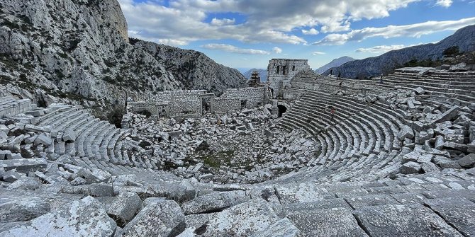 Doğayla tarihin buluştuğu Termessos'u 25 bin kişi ziyaret etti