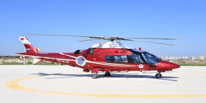 Mersin Büyükşehir Belediyesi helikopter satacak