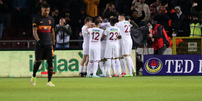 Hatayspor, Galatasaray'ı 4 golle geçti