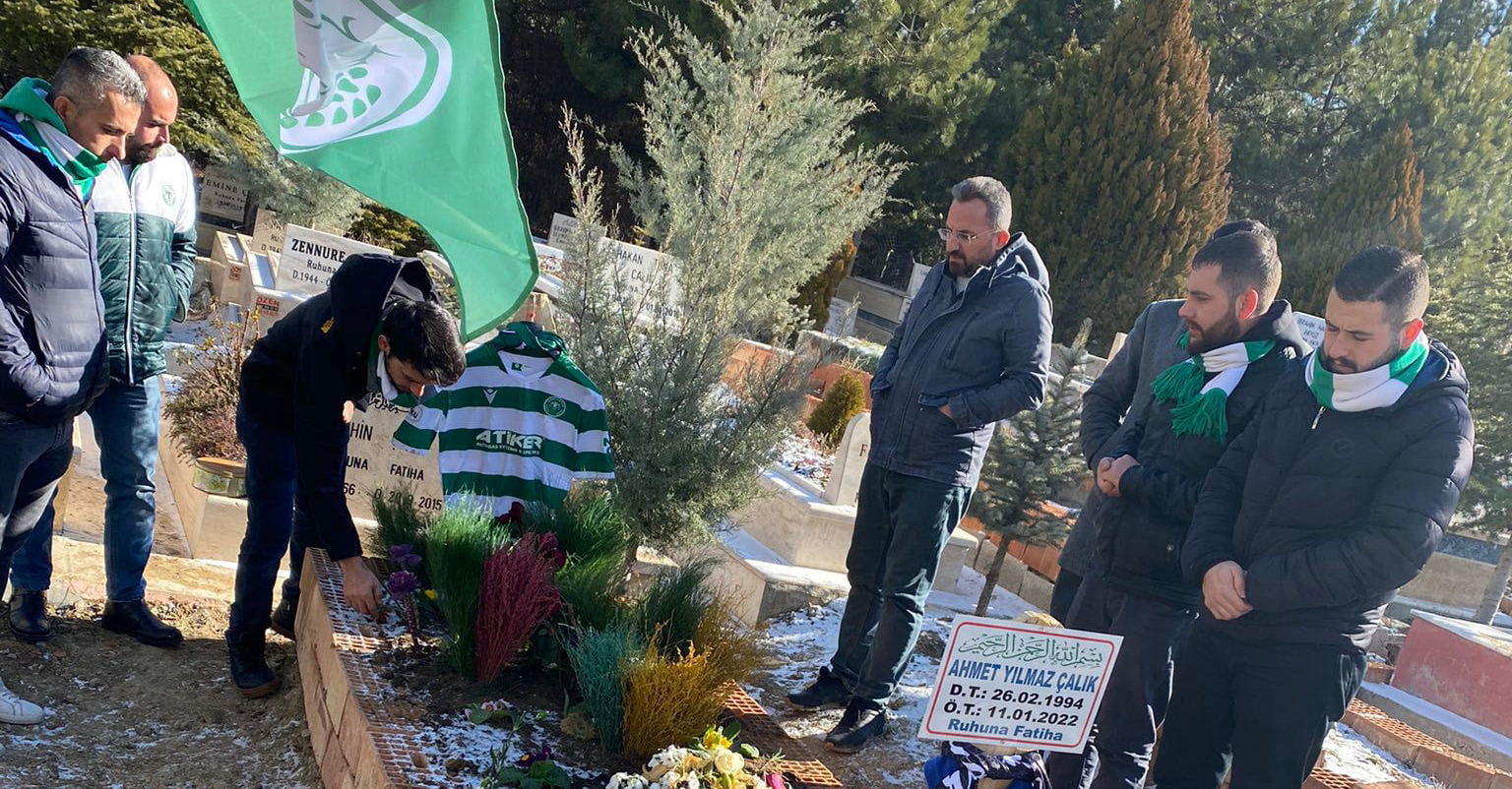 Nalçacılılar, Ahmet Çalık'ı mezarı başında andı
