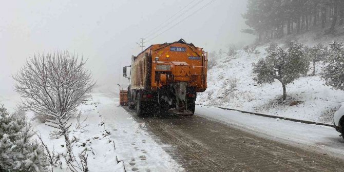 Kahramanmaraş’ta kar manzaraları