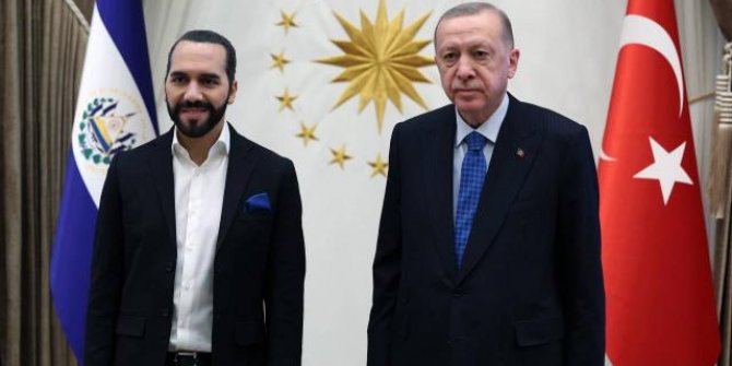Erdoğan, El Salvador Cumhurbaşkanı Bukele'nin onuruna yemek verdi