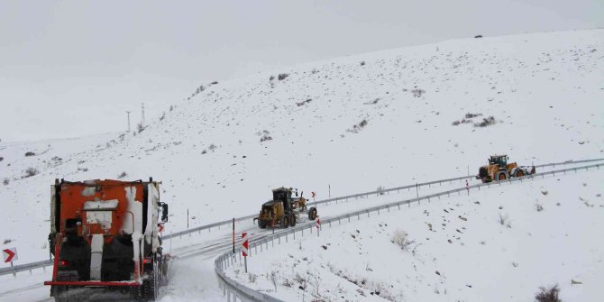 Talas’ta kış çalışmalarına aralıksız devam