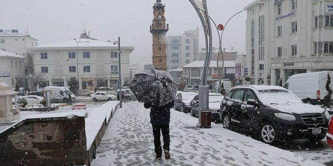 İç Anadolu'nun doğusunda kuvvetli kar yağışı bekleniyor