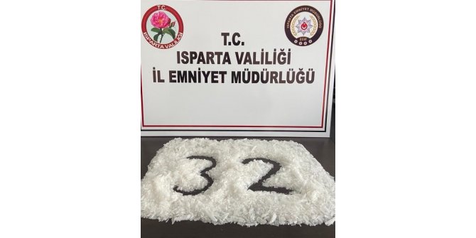 Isparta’da 24 uyuşturucu operasyonunda 39 gözaltı
