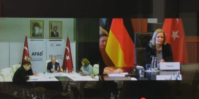 Soylu i Faeser razgovarali o jačanju saradnje Turkiye i Njemačke