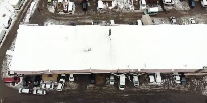 İstanbul’a yağan kar oto sanayilerde yoğunluk oluşturdu