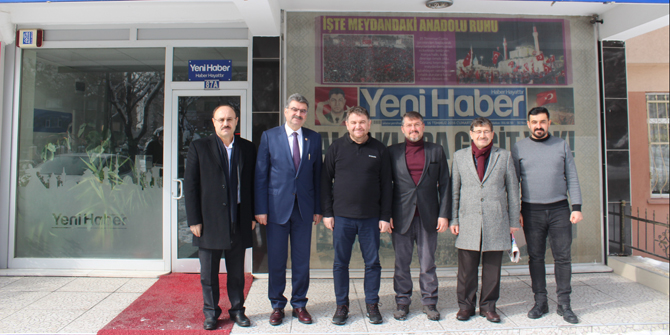 AK Parti Konya Milletvekili Erdem’den Yeni Haber’e ziyaret