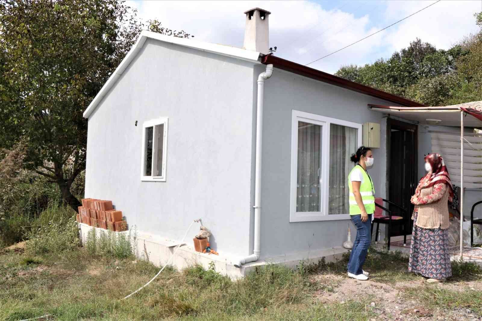 Sosyal yardım için 40 prefabrik