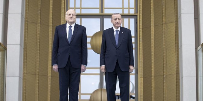 Turski predsjednik Erdogan primio libanskog premijera Mikatija