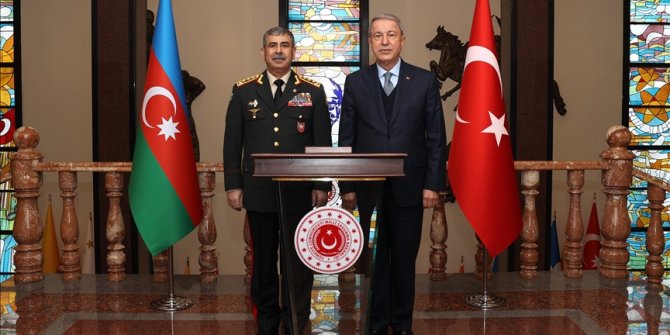 Turkish defense minister meets Azerbaijani counterpart, Ghana's army chief