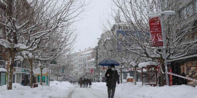 Bolu’da, eksi 22,4 dereceyle Türkiye’nin en soğuk ili oldu