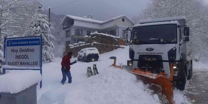 Bursa’da 246 mahalle yolu ulaşıma açıldı