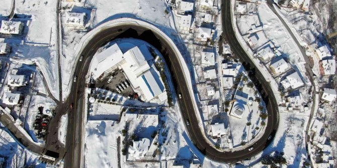 Erciyes’te eşsiz kış güzelliği