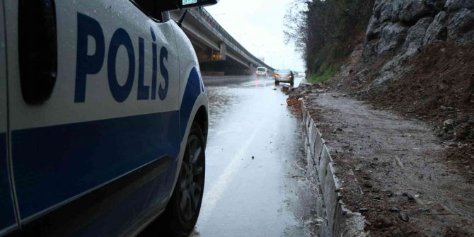 Samsun’da heyelan paniği