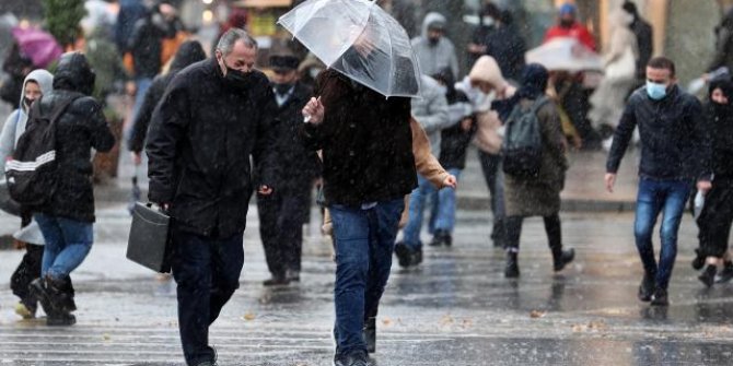 Marmara ve Kuzey Ege için sağanak uyarısı