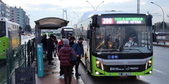 22 yeni otobüs seferlere başladı