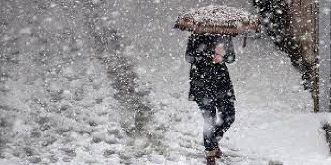 Meteorolojiden kar yağışı uyarısı