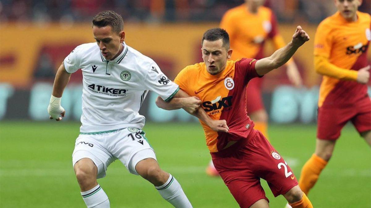 Galatasaray ile Konyaspor 42. randevuda