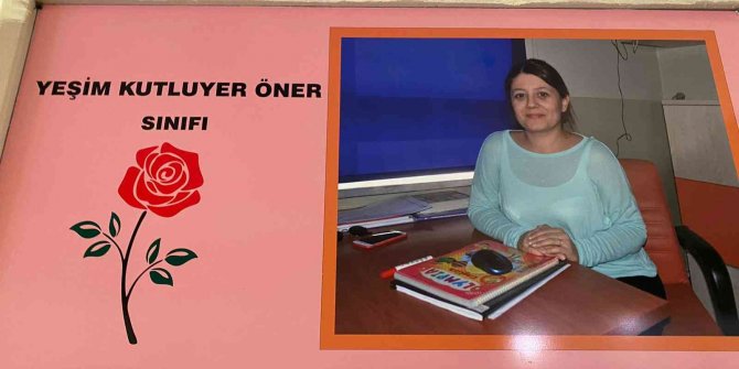 Yeşim öğretmen için Hakkari’de sınıf oluşturuldu