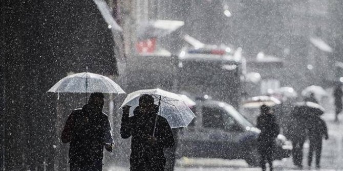 Meteorolojiden kuvvetli yağış, çığ, buzlanma ve don uyarısı