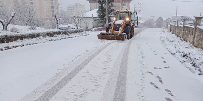 Ordu’da karla mücadele sürüyor