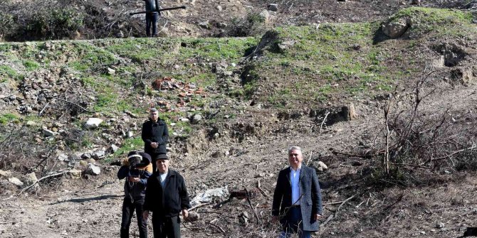 Muratpaşa yanan ormanları dronla tohumluyor