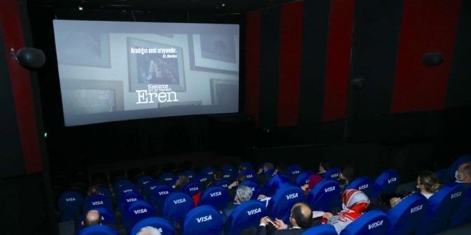 9 bin öğrenci sinema salonunda tarihe tanıklık etti