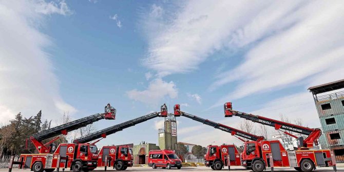 Büyükşehir itfaiyesi gücüne güç kattı