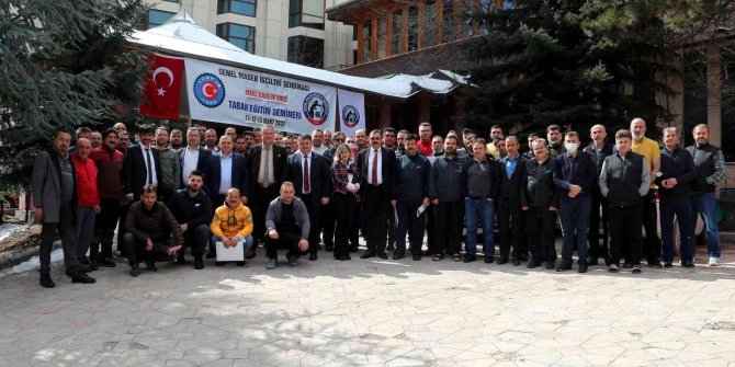 GMİS Merkez Servisleri Şubesi taban eğitim semineri yapıldı