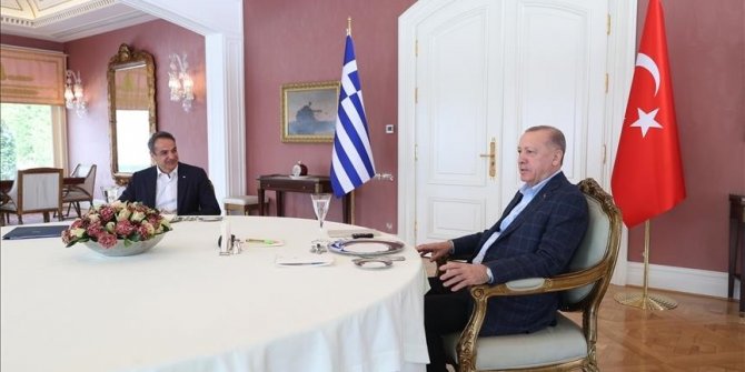Le Président Erdogan souhaite un prompt rétablissement au Premier ministre grec