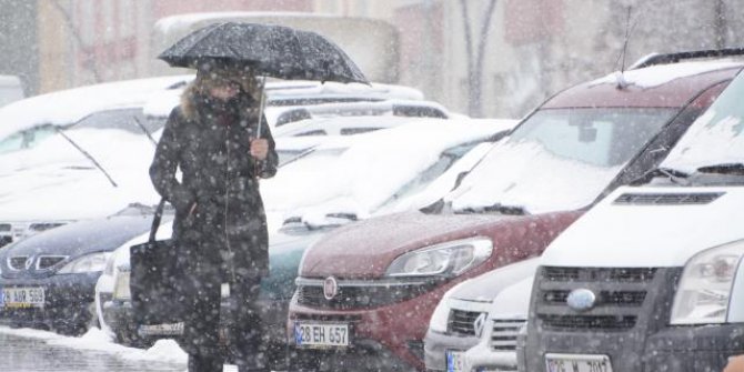 Orta Karadeniz için kuvvetli kar yağışı uyarısı