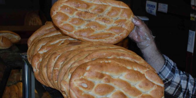 350 gram Ramazan pidesi 6 TL’den satılacak