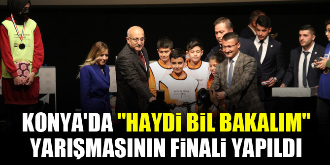 Konya'da "Haydi Bil Bakalım" yarışmasının finali yapıldı