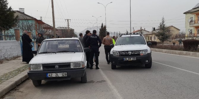 Konya'da otomobilin çarptığı çocuk ağır yaralandı