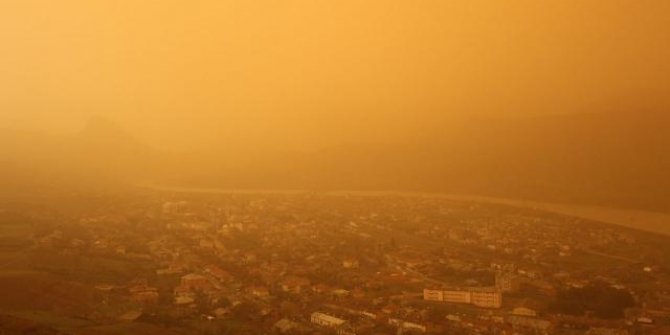 Doğu'da iki gün boyunca toz taşınımı bekleniyor