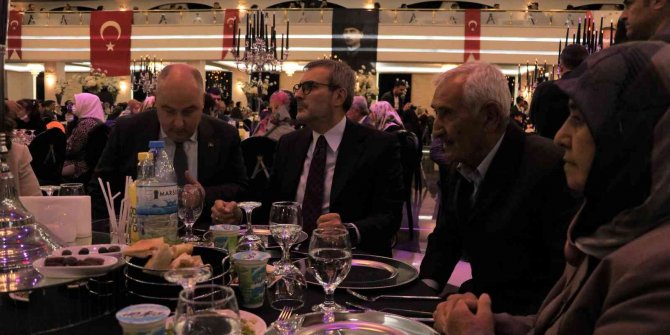 Kahramanmaraş’ta şehit yakınları iftarda buluştu