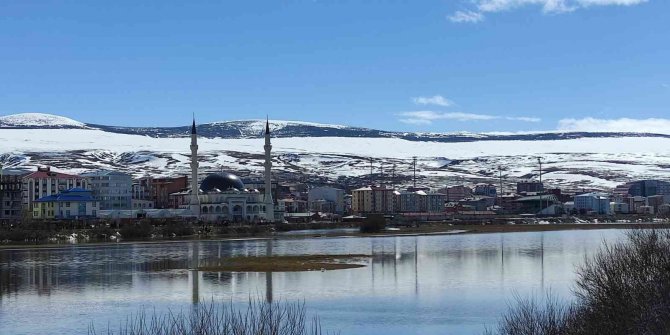 Nehir taştı, Ardahan ovası sular altında kaldı