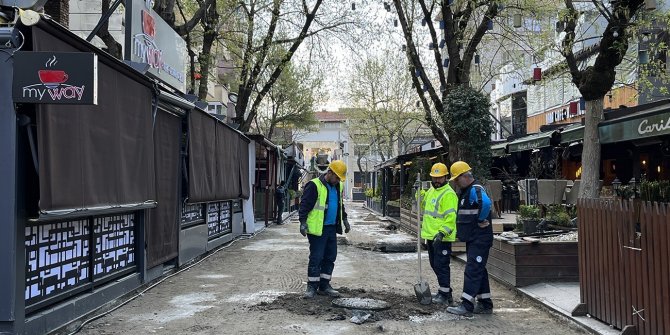 Kafeler Sokağı yenilenen yüzüyle bölgeye değer katacak