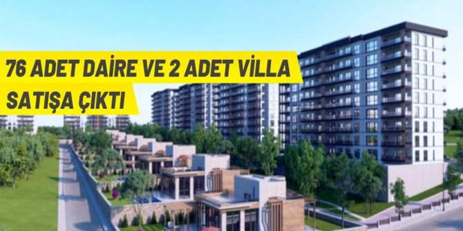 Ankara'da daire ve villa satış ihalesi