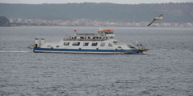 Bozcaada seferlerine fırtına engeli