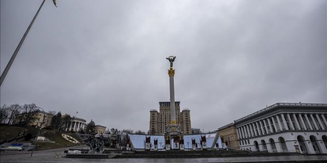 Suara sirene terdengar di ibu kota Ukraina