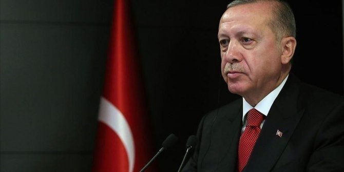 Cumhurbaşkanı Erdoğan, şehit Teğmen Bahadır'ın ailesine başsağlığı mesajı gönderdi