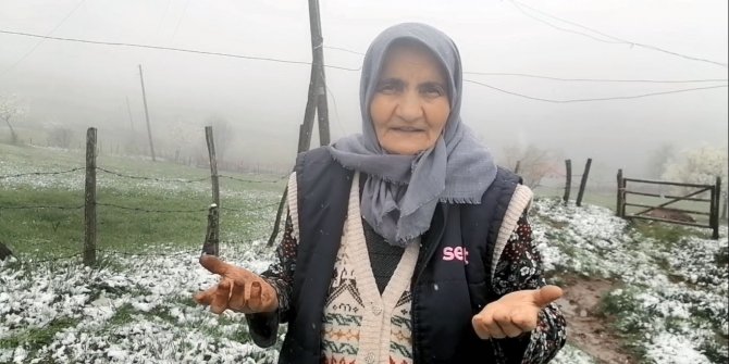 Giresun yaylalarında Mayıs’ta kar sürprizi