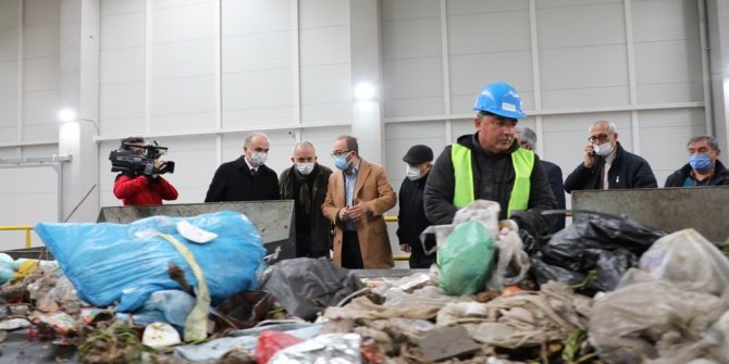 Çöpten elektrik ve biyogaz üretildi