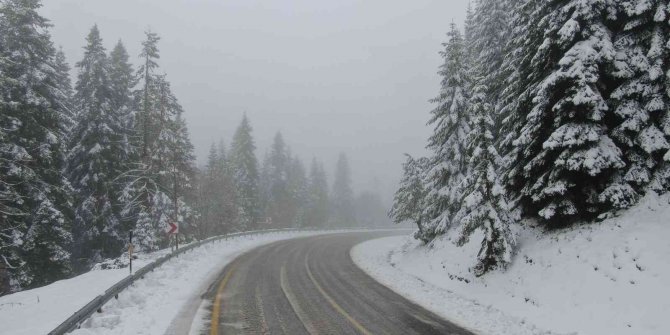 Ilgaz Dağı havadan görüntülendi