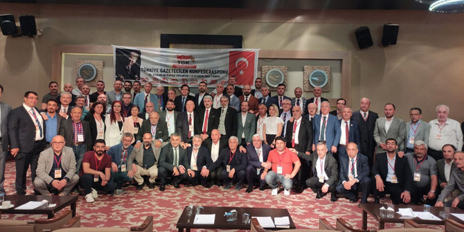 Türkiye Gazeteciler Konfederasyonu 24. Başkanlar Kurulu Sonuç Bildirgesi yayınlandı