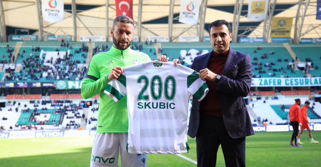 Konyaspor, Skubic'i onurlandıracak