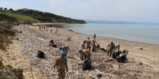 Jandarmadan kapsamlı çevre temizliği